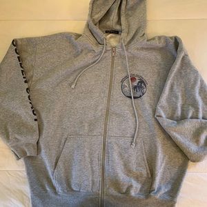 Brandy Melville Christy zip up hoodie